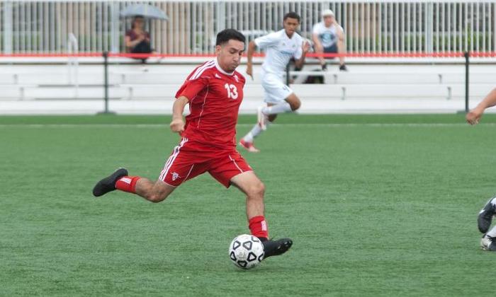 David Yepez scored the Dons only goal in their 3-1 loss to Cuyamaca College.