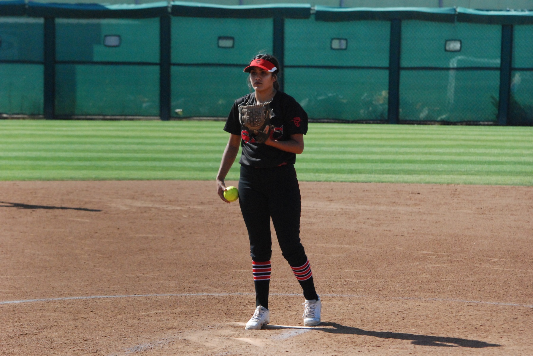Celeste Hernandez Pitches the Dons to a 7-0 Win Over Golden West