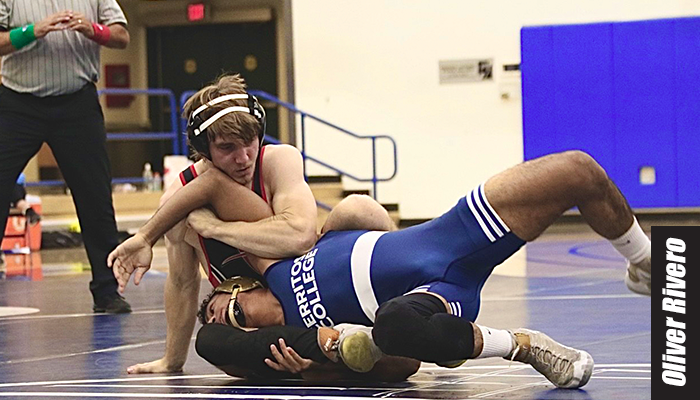 SAC Wrestling Upsets Two Top 10 Teams, Places 4th in SoCal Regional Duals
