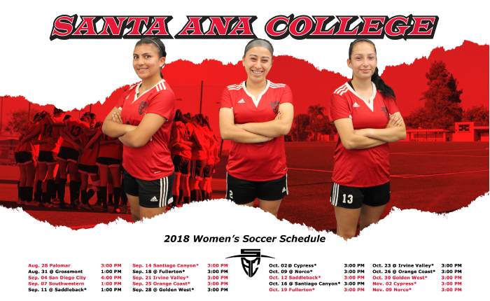 2018 Santa Ana Women’s Soccer Season Preview