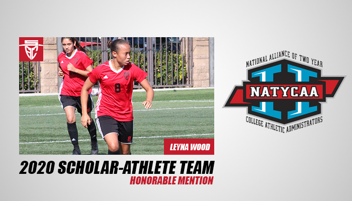 Leyna Wood Named NATYCAA Scholar-Athlete Team Honorable Mention 