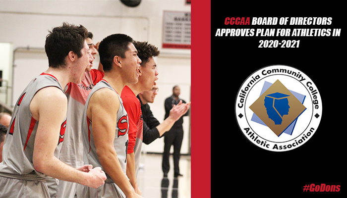 CCCAA Board of Directors Approves Plan for Athletics in 2020-2021