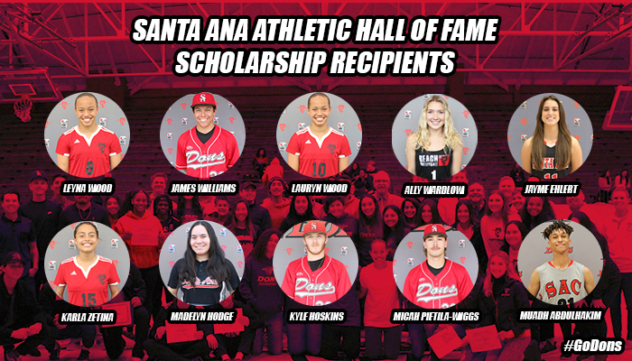 10 SAC Student-Athletes Receive Athletic Hall of Fame Scholarships