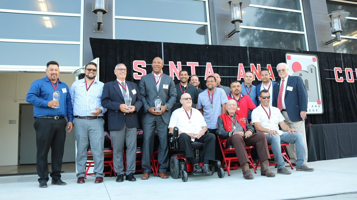 Santa Ana College Inducts Seven Individuals and One Team into it's Athletic Hall of Fame