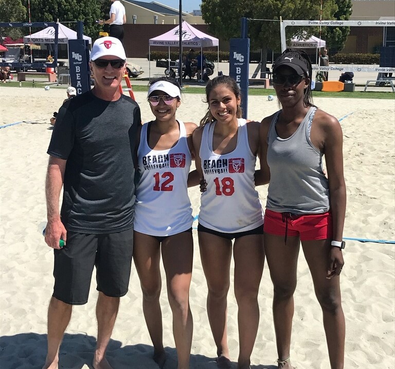 Mumford and Pooee Place 6th in OEC Beach Championships