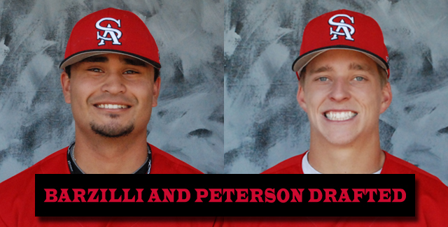 Former Teammates Julian Barzilli and Andy Peterson Selected in MLB Draft