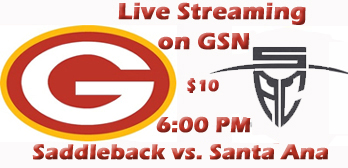 Saturday's Football Game at Saddleback to Stream on Gaucho Sports Network
