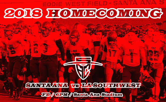 Santa Ana to Host LA Southwest in 2018 Homecoming Game
