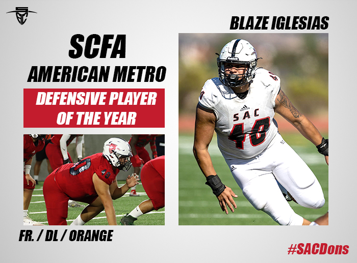 Blaze Iglesias Named AML Defensive Player of the Year, 11 Dons Make All-AML Teams