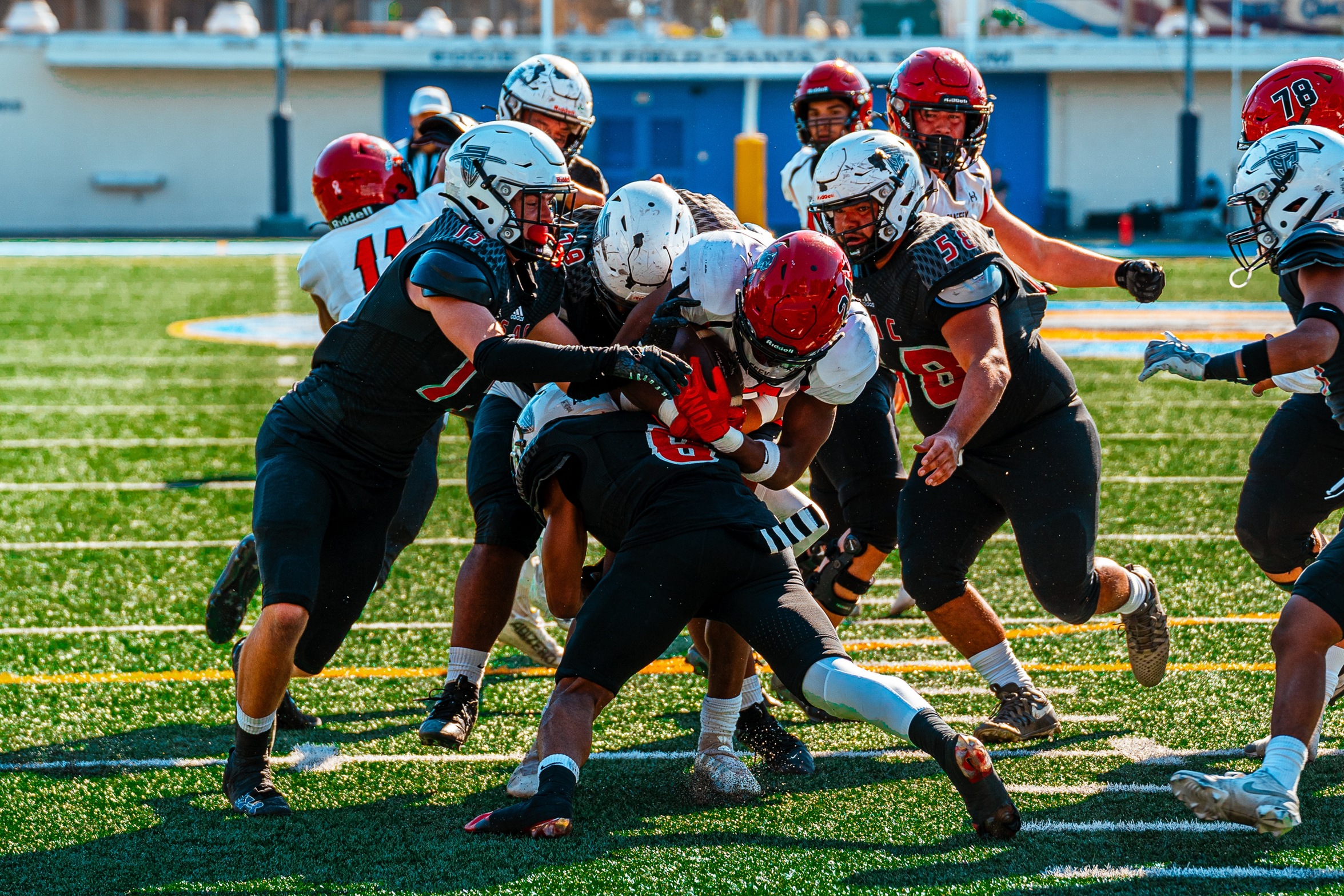 Dons Grind to 31-22 Win Against Chaffey in Critical AML Matchup