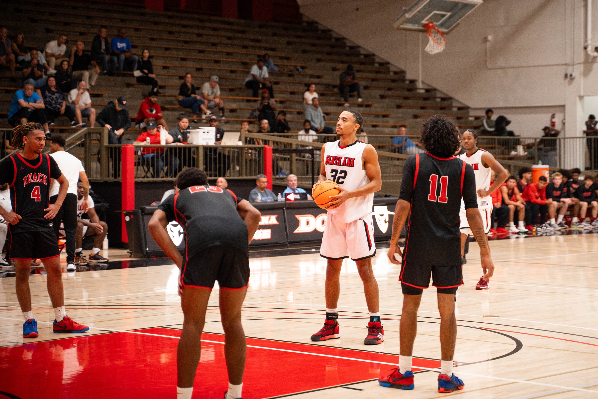 Dons Pull Out 93-92 Overtime Win Against Long Beach City in Season Opener