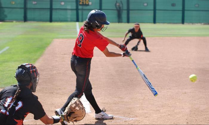 Kasey Hutton went 2-for-4 with one RBI and two runs scored against Riverside City College.