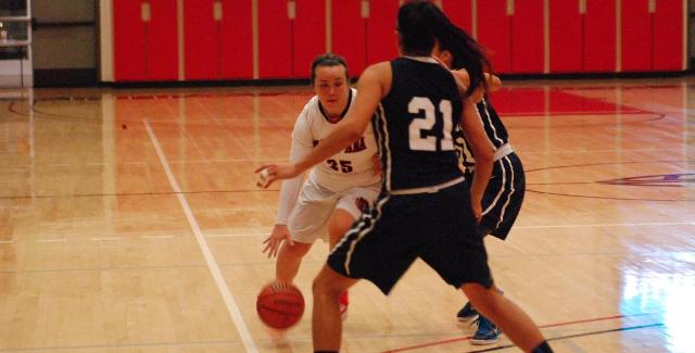 Rachel Cain had 15 points for the Dons in the OEC game against Fullerton College.
