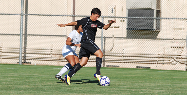 Zulema Chavez helped lead the Dons late charge against Cypress.