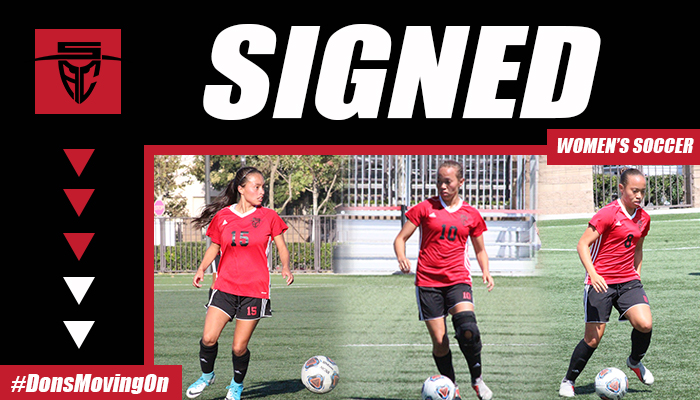Santa Ana Women’s Soccer Has Three Sign to Next Level