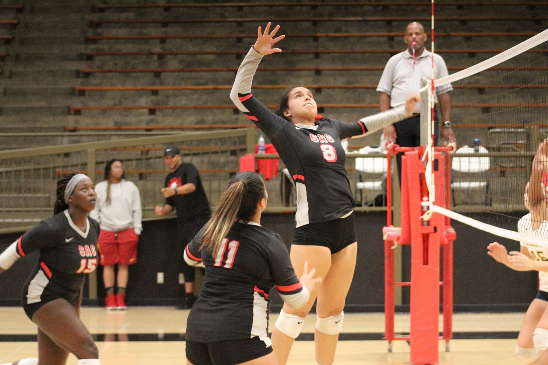 Dons Fall to Hornets in Three Sets