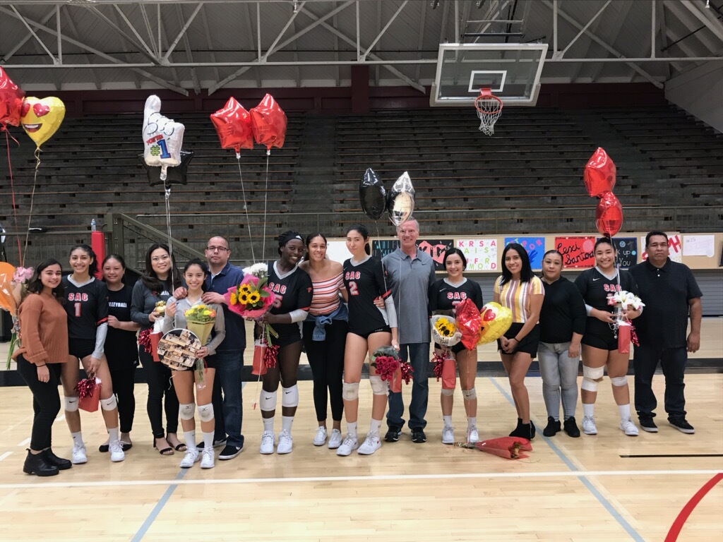 Santa Ana Takes the Rustlers to Five Sets on Sophomore Night