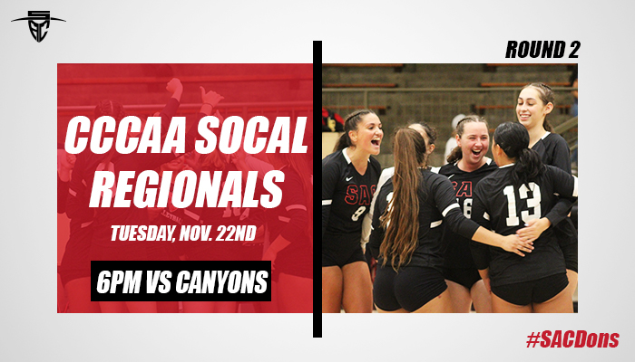 No. 7 Santa Ana Women's Volleyball to Host No. 10 Canyons in SoCal Regionals on Tuesday