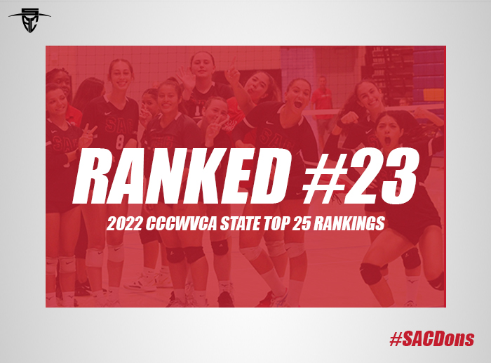 Santa Ana Women’s Volleyball Ranked No. 23 by CCCWVCA